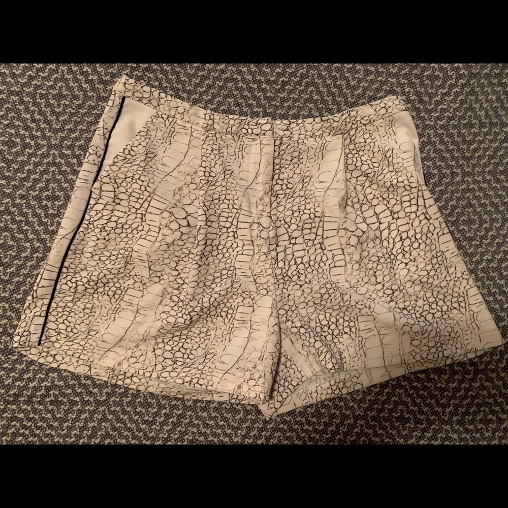 Women’s animal print shorts
